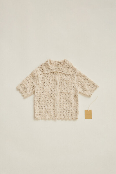 Timelesz - linen blend knit top