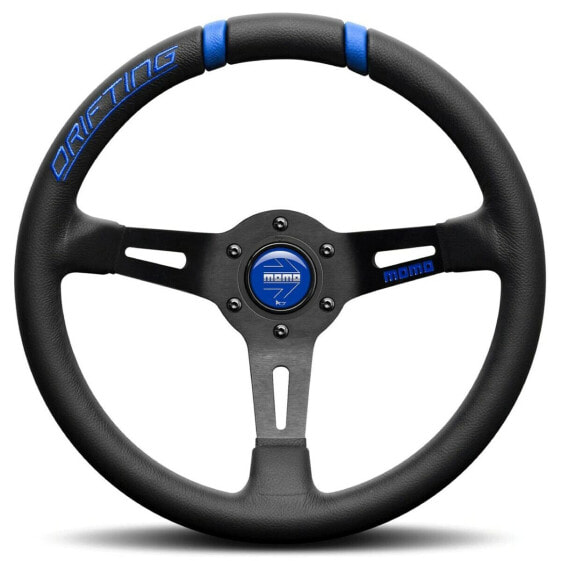 Racing Steering Wheel Momo DRIFTING Black/Blue Ø 33 cm