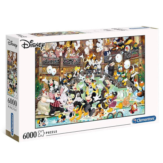 CLEMENTONI Disney Gala High Quality Puzzle 6000 Pieces