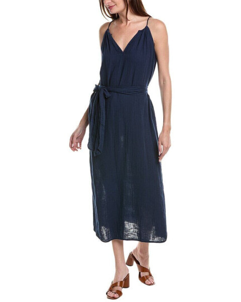 Velvet By Graham & Spencer Carrill Maxi Dress Women's Blue Xs