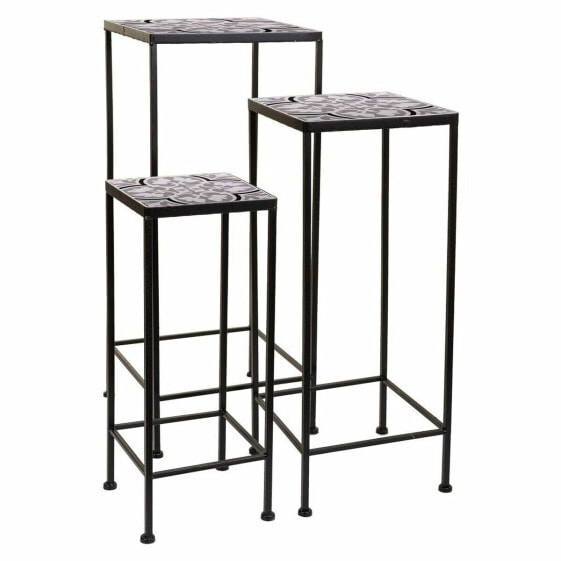 Flower Pot Stand Alexandra House Living Black Iron 30 x 68 x 30 cm