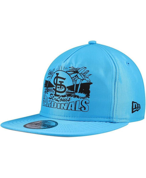 Men's Blue St. Louis Cardinals Neon Golfer Snapback Hat