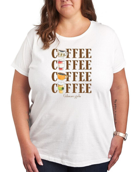 Trendy Plus Size Gilmore Girls Graphic T-shirt