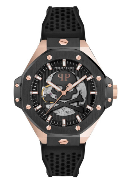 Philipp Plein Automatik Herrenuhr Plein $keleton Royal