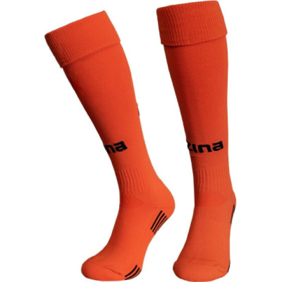 Носки футбольные Zina Libra 0A875F оранжевые/черные