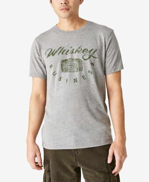Men's Whiskey Business Graphic T-Shirt