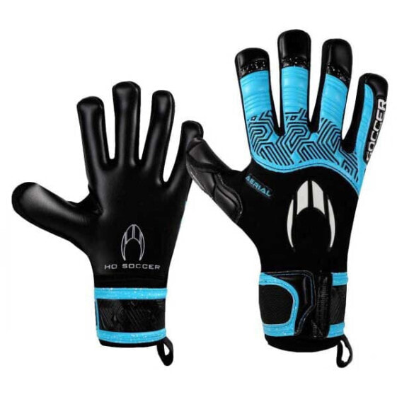 Вратарские перчатки HO Soccer Aerial II Junior NG Blue Shadow