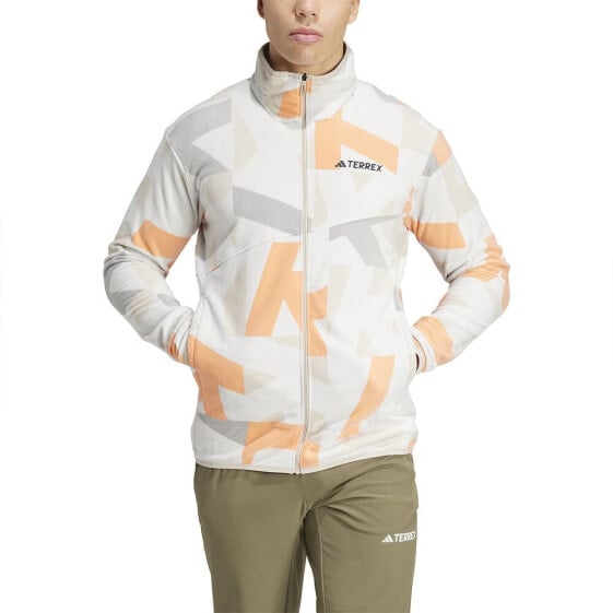 ADIDAS Terrex Multi Printed full zip fleece