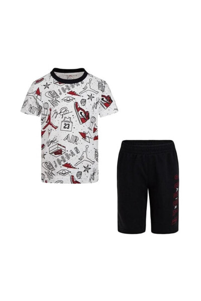 Футболка спортивная Nike Jordan Fun Flight AOP детскаяTableWidgetItemT-shirt Shorts