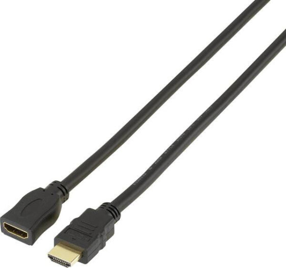 SpeaKa Professional SP-7870536, 5 m, HDMI Type A (Standard), HDMI Type A (Standard), Audio Return Channel (ARC), Black