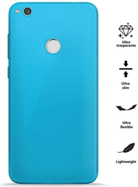 Puro Etui 0.3 Nude Huawei P8 Lite (2017) / Honor 8 Lite fluo Blue