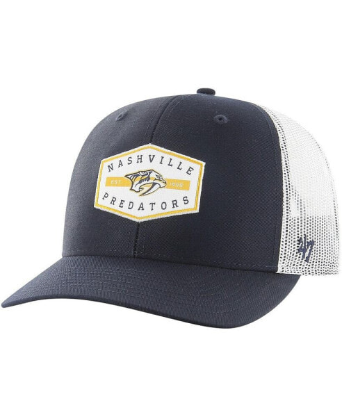 Men's Navy Nashville Predators Convoy Trucker Adjustable Hat