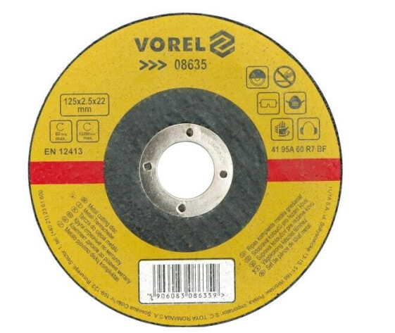 Металлический диск Vorel 230 x 1,6 x 22,2 мм 08639