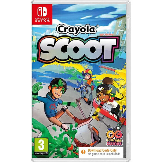 NINTENDO GAMES Switch Crayola Scoot Code in a box