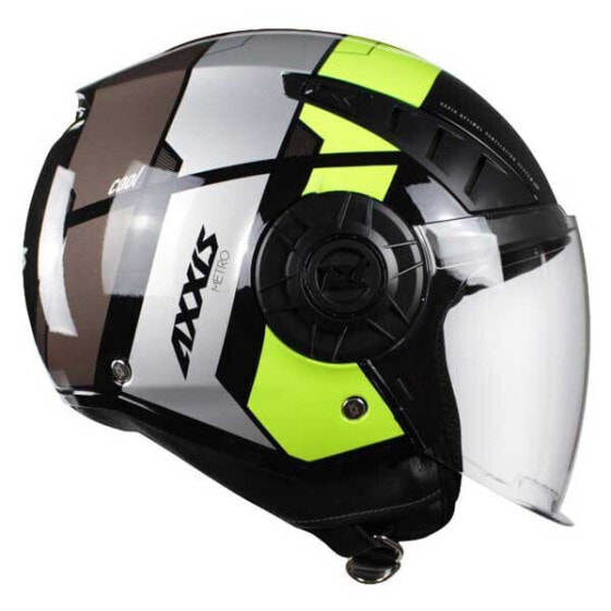 Шлем мотоциклетный AXXIS OF513 Metro Cool B3 открытый