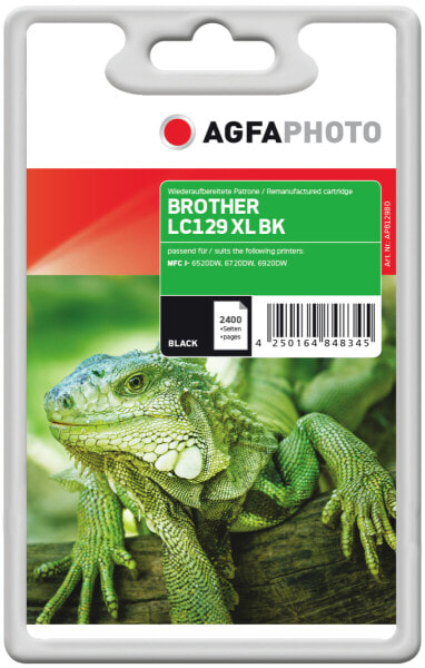 AgfaPhoto APB129BD - Pigment-based ink - 2400 pages