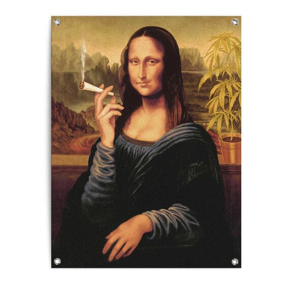 Kunstdruck Mona Lisa Abstrakt