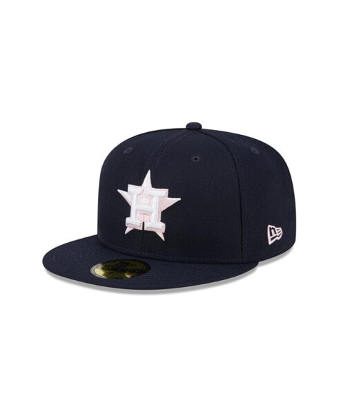 Men's Navy Houston Astros 2024 Mother's Day On-Field 59FIFTY Fitted Hat