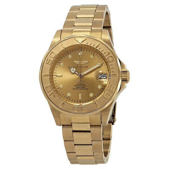 Наручные часы Pro Diver Gold Dial Gold PVD Men's Watch 13929