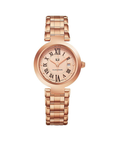 Women's Niki Rose-Gold Stainless Steel , Rose-Gold Dial , 32mm Round Watch