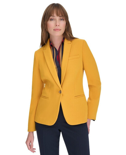 Women's One-Button Blazer