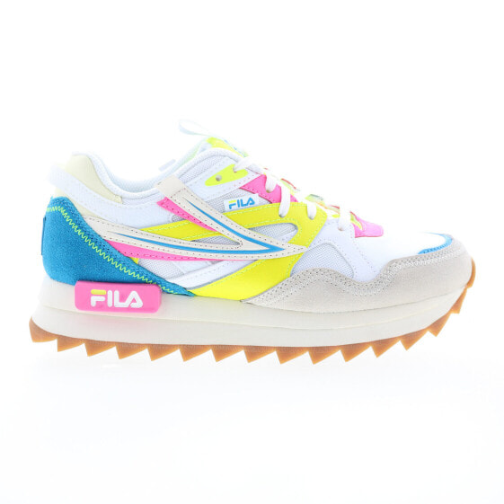 Fila Sandenal Orbit 5RM01746-136 Womens White Leather Lifestyle Sneakers Shoes 8