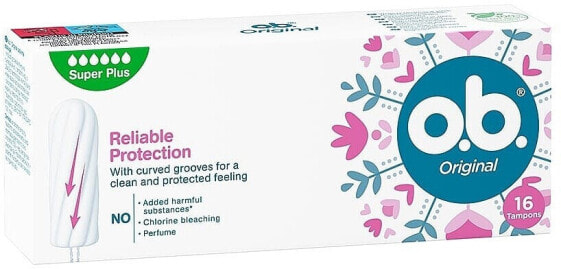 Tampons Original Super Plus 16 St.