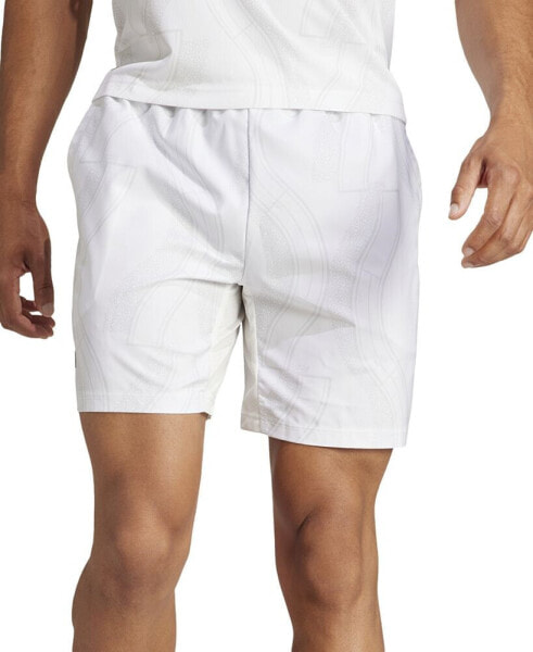 Men's Moisture-Wicking Club Tennis Graphic Shorts