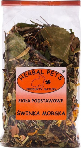 Лакомство для грызунов Herbal Pets ZIOŁA PODSTAWOWE ŚWINKA M 100 г