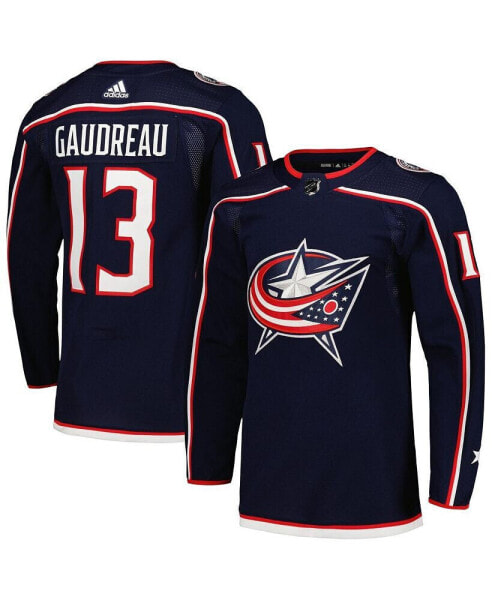 Men's Johnny Gaudreau Navy Columbus Blue Jackets Home Authentic Pro Player Jersey