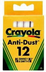 Мелки не пылящие белые 12 шт. Crayola® CRAYOLA 0280
