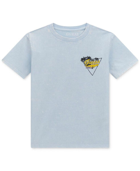 Big Boys Oversize Short-Sleeve Cotton Logo Graphic T-Shirt