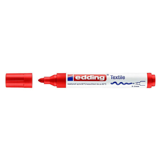 EDDING 4500 Textile Permanent Marker Pen 10 Units