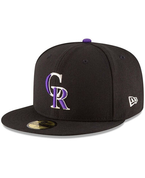 Men's Colorado Rockies Authentic Collection On Field 59FIFTY Structured Hat