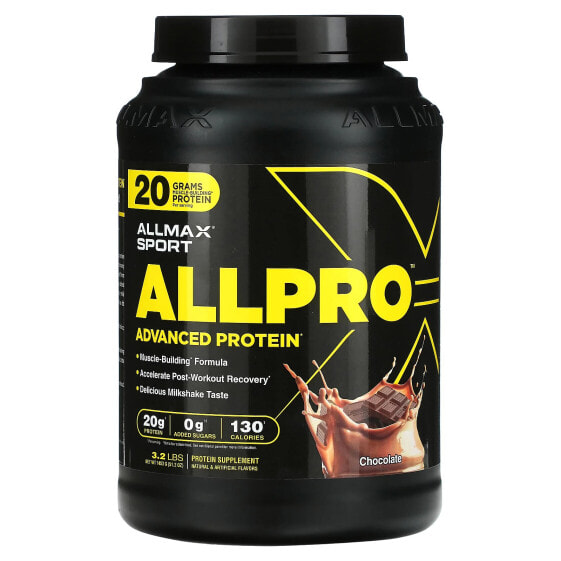 Сывороточный протеин ALLMAX Advanced Protein, шоколад 1,453 г