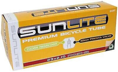 Велокамера SunLite Tube THORN Resistant PV32 29x2.10 (700x50-52) THREADED