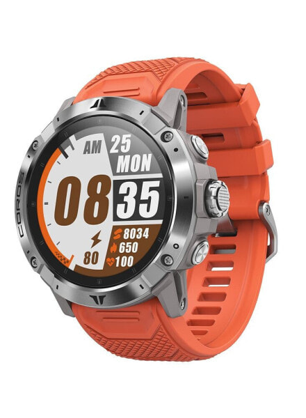 VERTIX 2 GPS Adventure Watch Lava w/ Silicone Band