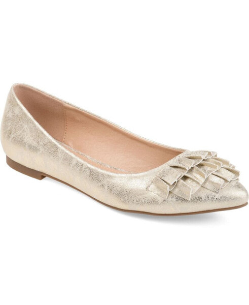 Women's Judy Ruffled Ballet Flats