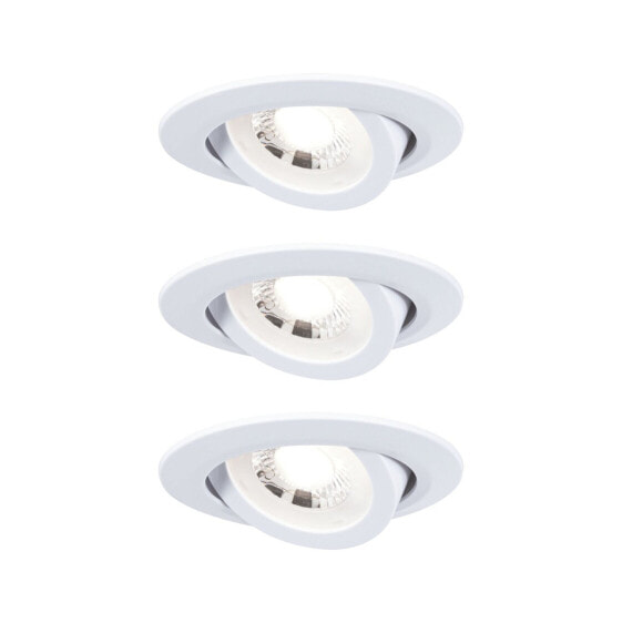 PAULMANN Swivelling - Recessed lighting spot - 1 bulb(s) - LED - 4.8 W - 3000 K - White