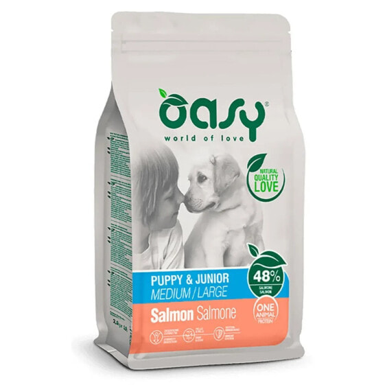 OASY One Pro Puppy M/L Salmon 2.5kg Dog Food