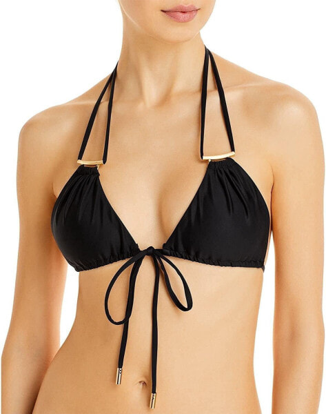 Cult Gaia 285962 Women's Liza Bikini Top, Black, Size Small