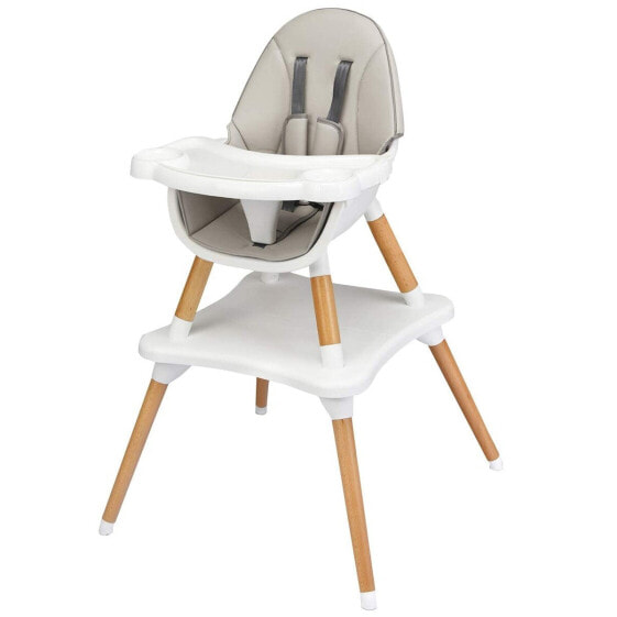 4-in-1 Babyhochstuhl höhenverstellbar