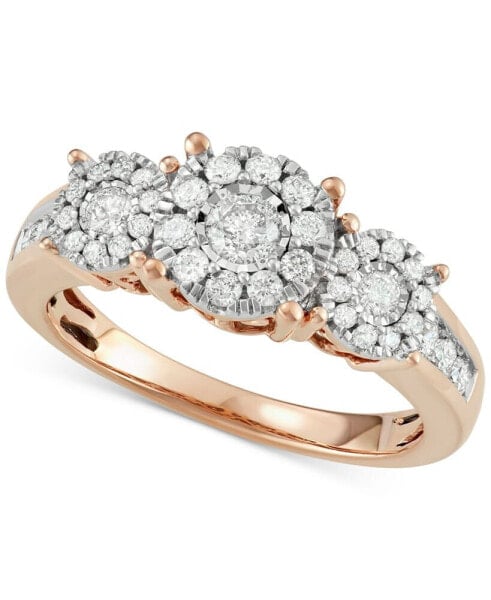 Кольцо Macy's Diamond Three Stone