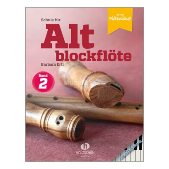 Holzschuh Verlag Schule für Altblockflöte 2 - Klavierbegleitung