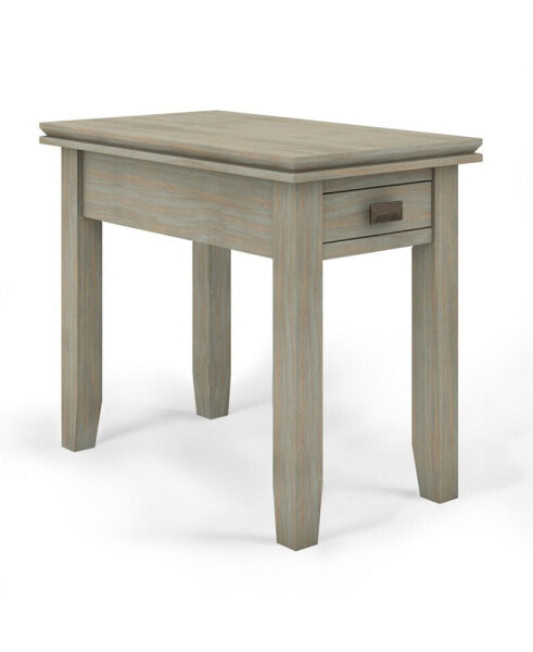 Artisan Solid Wood Narrow Side Table