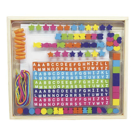 TACHAN Wooden Box With Beads Board Game