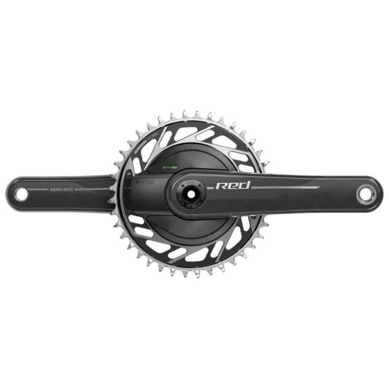 SRAM Red AXS 1x XPLR DUB Wide E1 Threaded Mount crankset with power meter