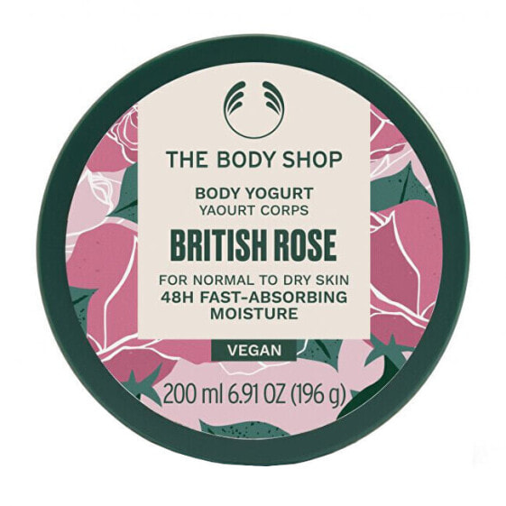 Масло для тела British Rose (Body Yogurt) 200 мл - The Body Shop