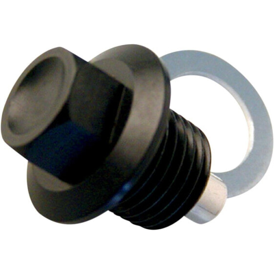 MOOSE HARD-PARTS Magentic Drain Plug Zip-TY DP113 ATV