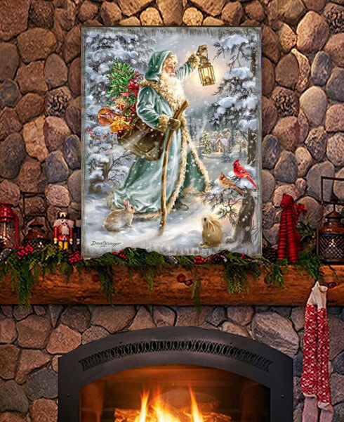 Интерьерная картина Designocracy Святой Николай на праздничной тематике.